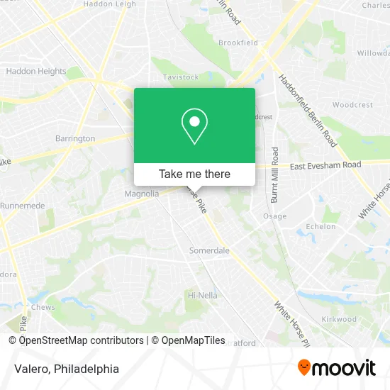 Valero map