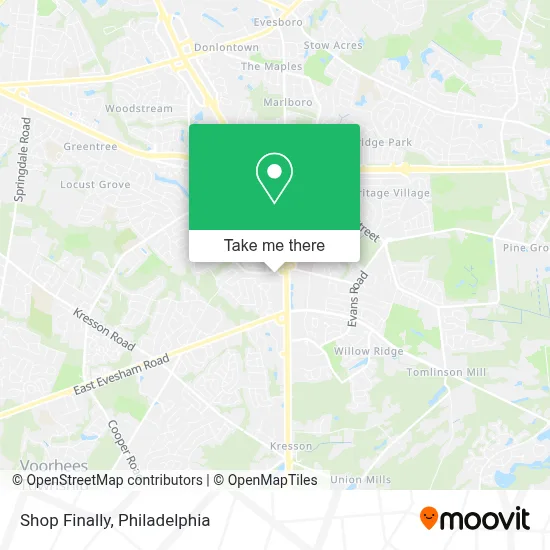 Shop Finally map