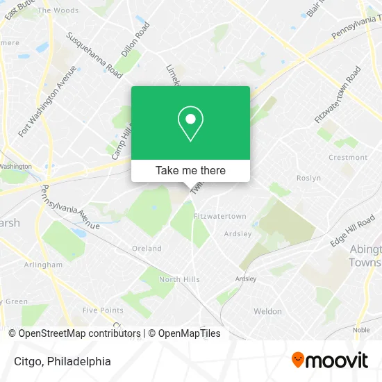 Citgo map