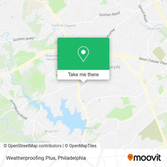 Weatherproofing Plus map