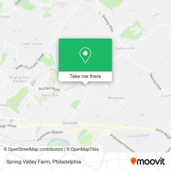 Spring Valley Farm map