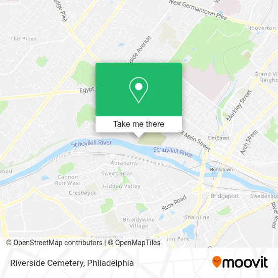 Riverside Cemetery map