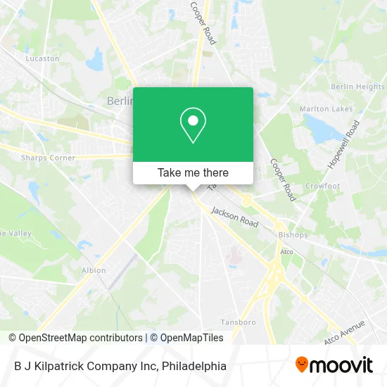 B J Kilpatrick Company Inc map