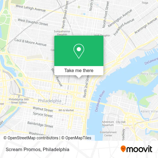Scream Promos map
