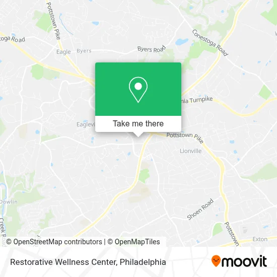 Restorative Wellness Center map