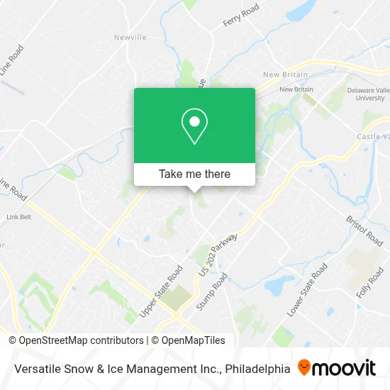 Versatile Snow & Ice Management Inc. map