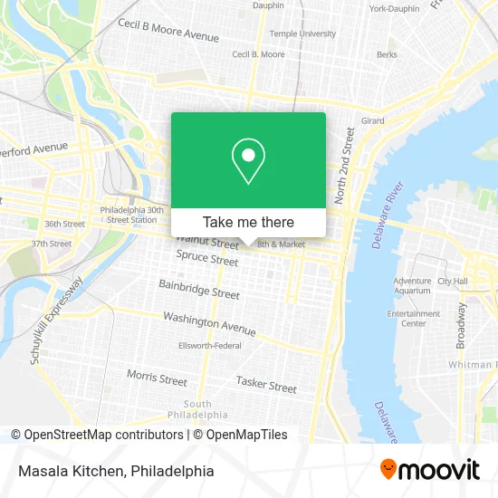 Masala Kitchen map