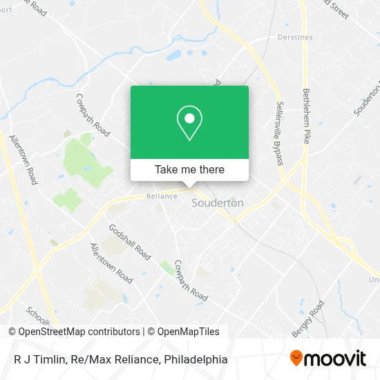 R J Timlin, Re/Max Reliance map