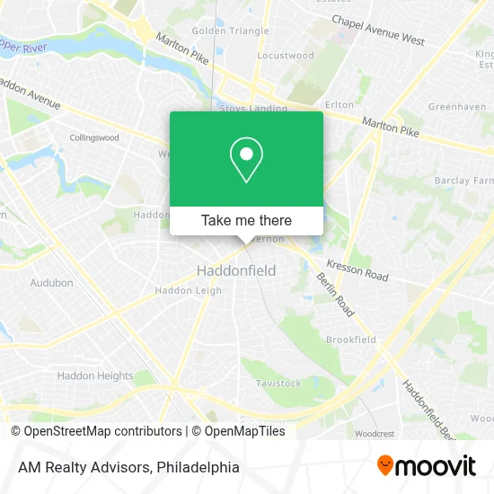 AM Realty Advisors map