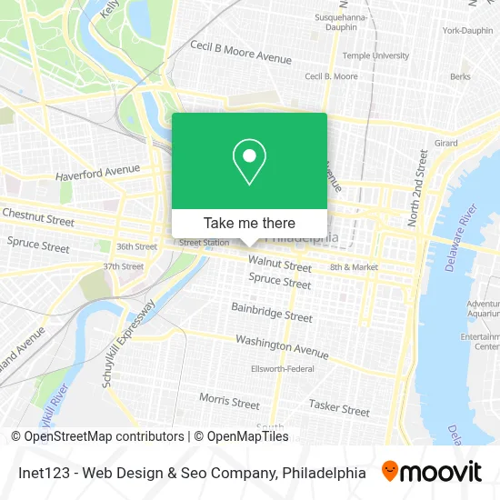 Inet123 - Web Design & Seo Company map