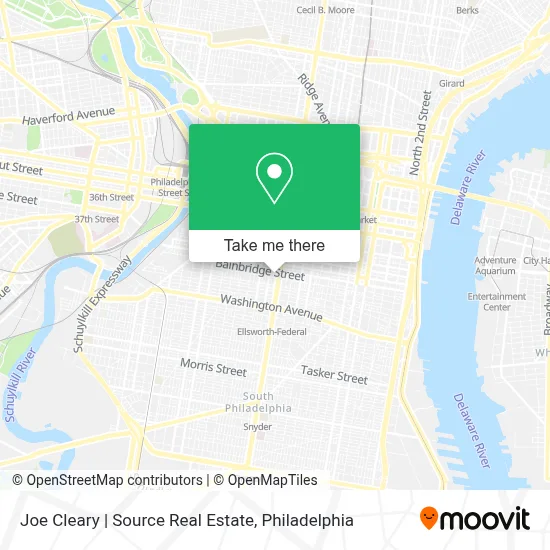 Joe Cleary | Source Real Estate map