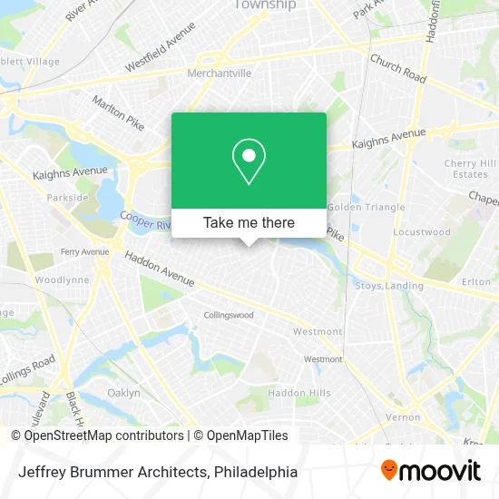 Jeffrey Brummer Architects map