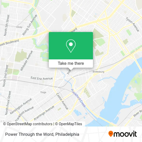 Power Through the Word map