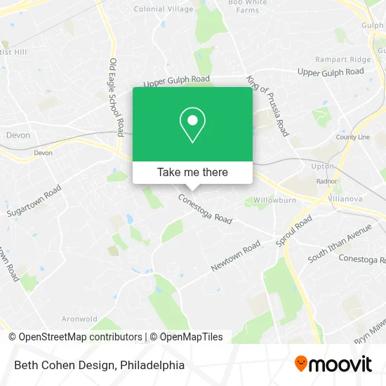 Beth Cohen Design map