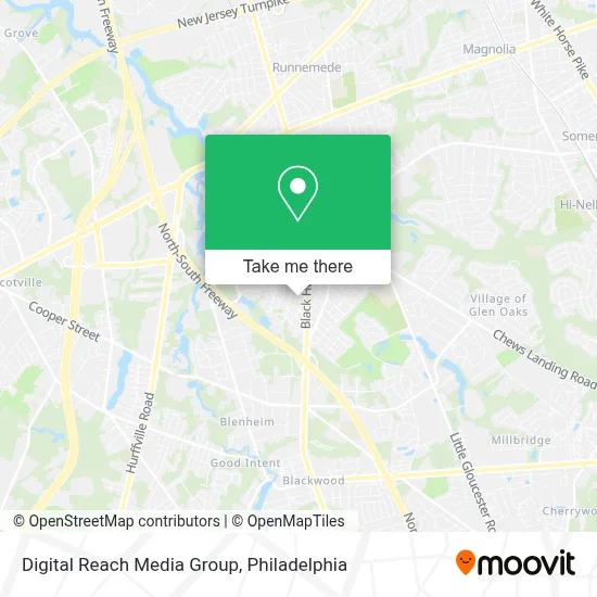 Digital Reach Media Group map
