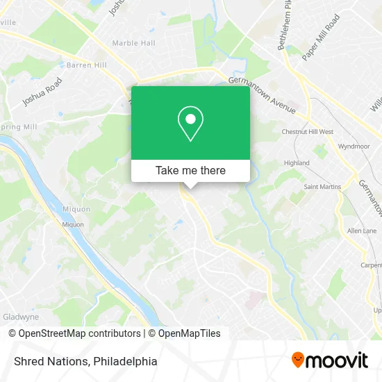 Shred Nations map