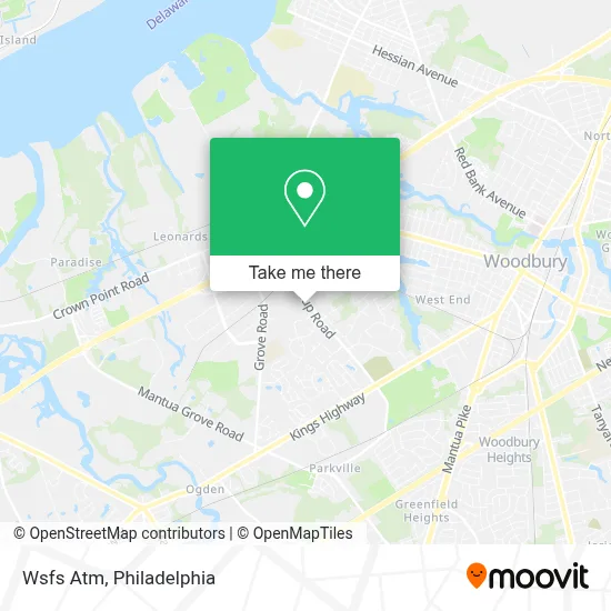 Wsfs Atm map
