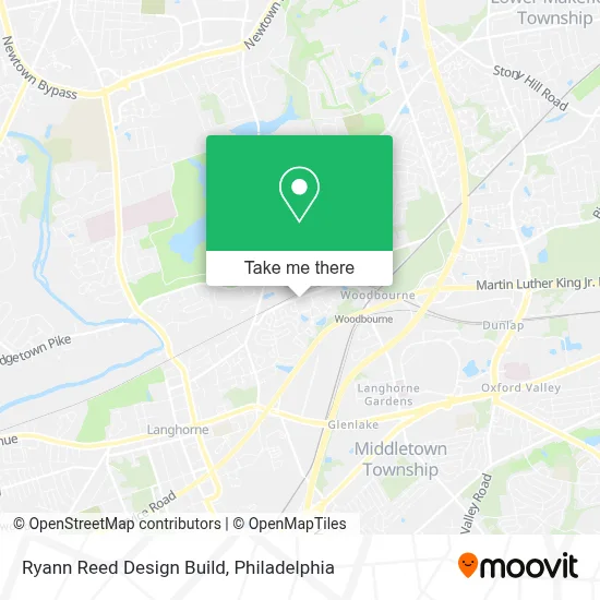 Ryann Reed Design Build map