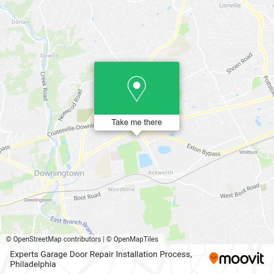 Experts Garage Door Repair Installation Process map