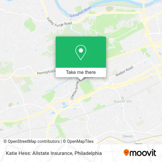 Katie Hess: Allstate Insurance map