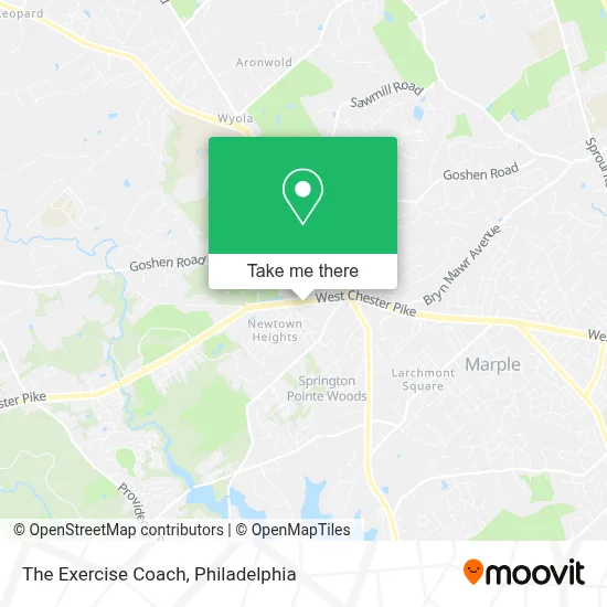 The Exercise Coach map