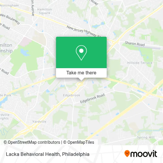 Lacka Behavioral Health map