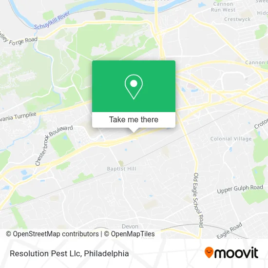 Resolution Pest Llc map