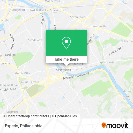 Experis map