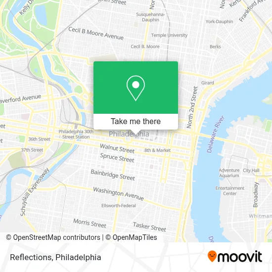Reflections map