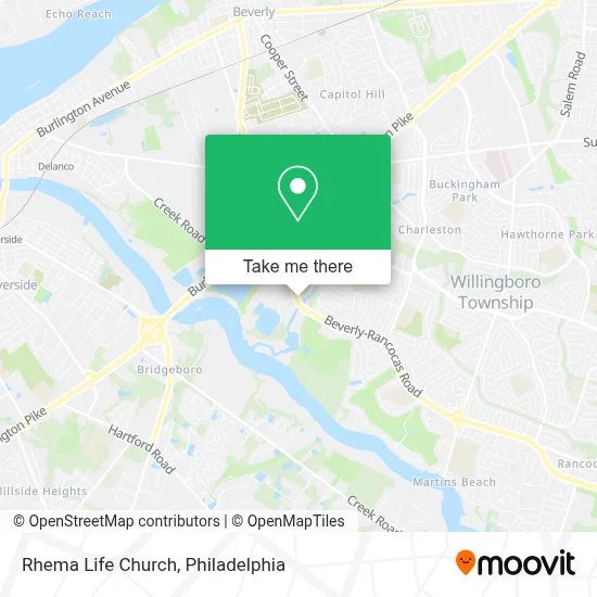 Rhema Life Church map