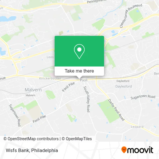 Wsfs Bank map