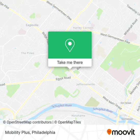 Mobility Plus map