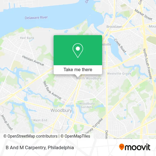 B And M Carpentry map