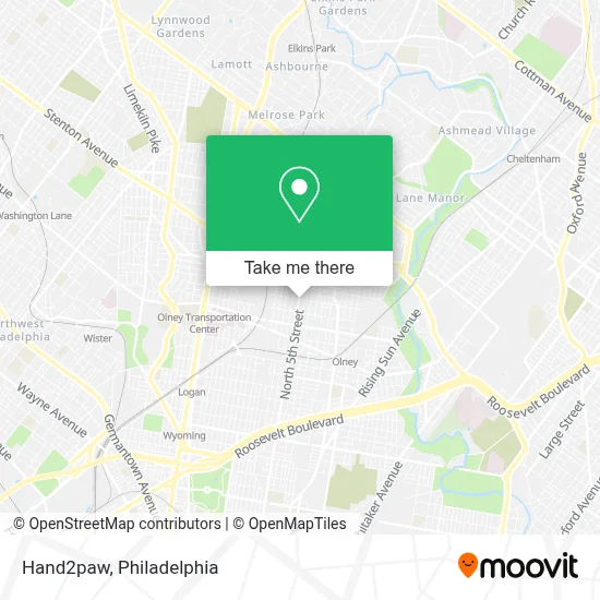 Hand2paw map