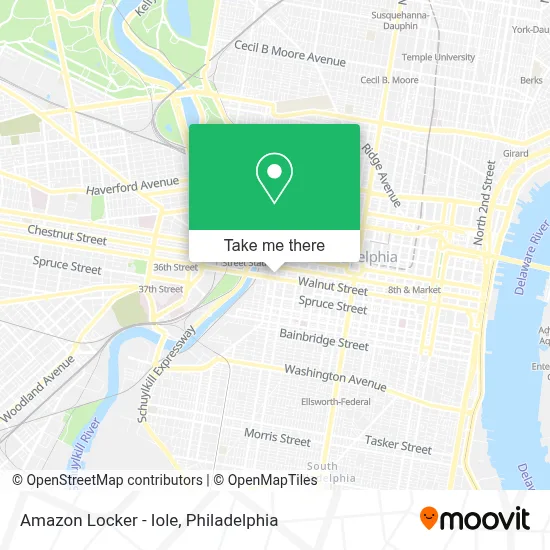 Amazon Locker - Iole map