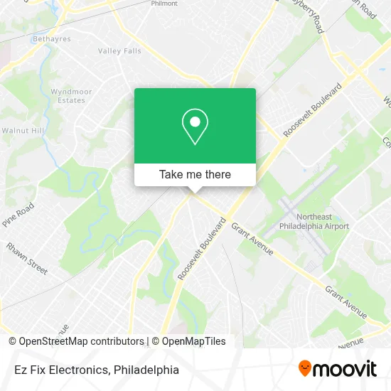 Ez Fix Electronics map