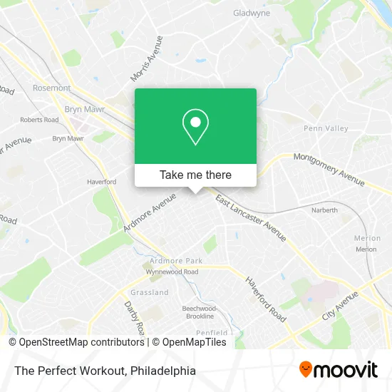 The Perfect Workout map