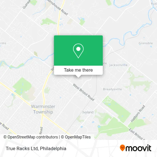 True Racks Ltd map