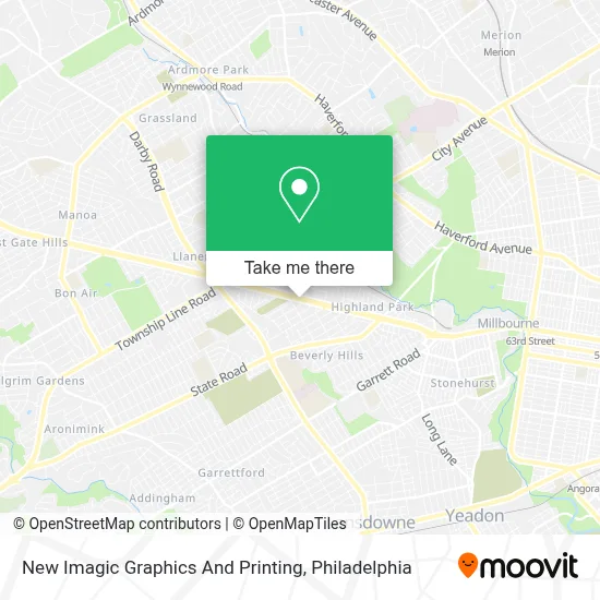 New Imagic Graphics And Printing map