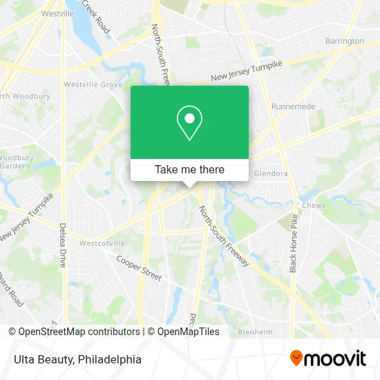 Ulta Beauty map