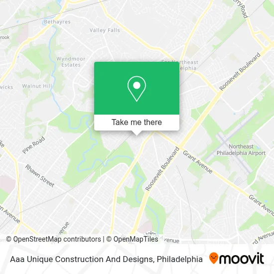 Aaa Unique Construction And Designs map