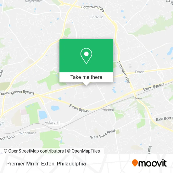 Premier Mri In Exton map