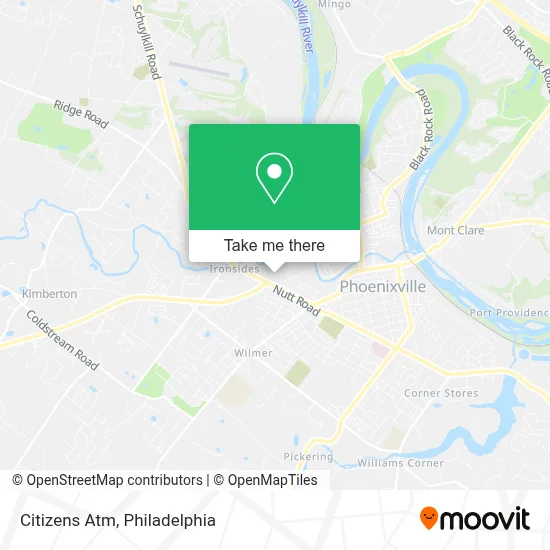 Citizens Atm map