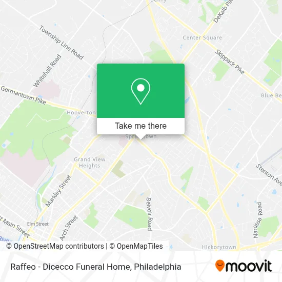Raffeo - Dicecco Funeral Home map