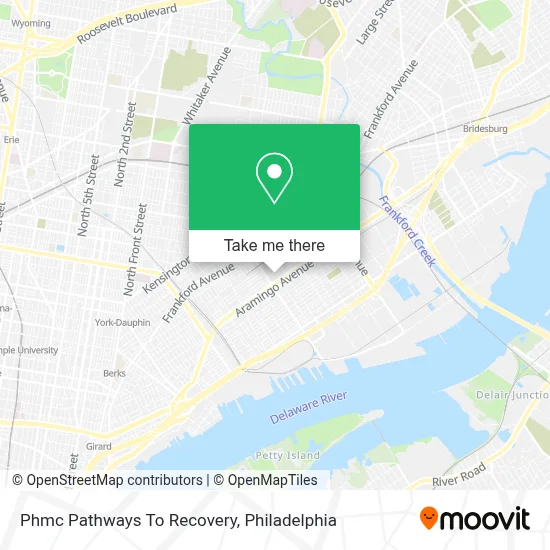 Phmc Pathways To Recovery map