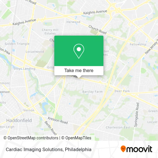 Cardiac Imaging Solutions map