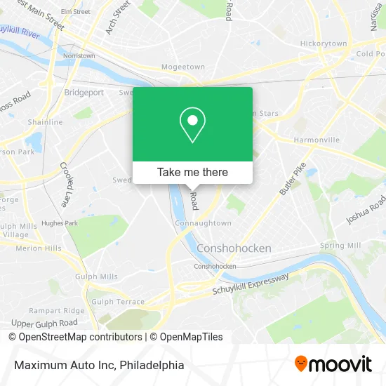Maximum Auto Inc map