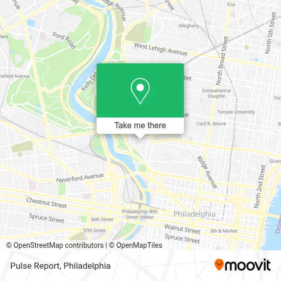 Pulse Report map