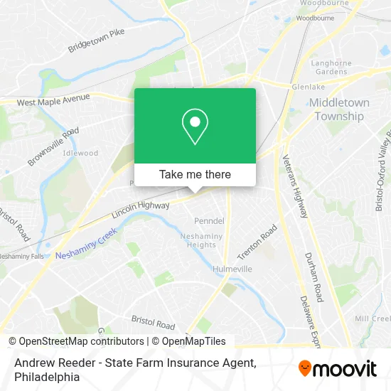 Andrew Reeder - State Farm Insurance Agent map