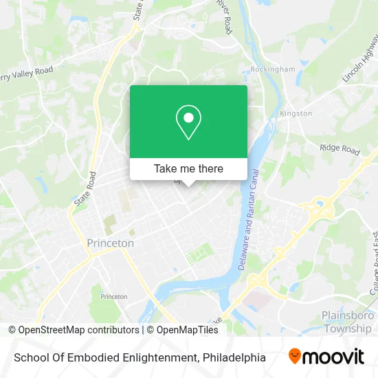 School Of Embodied Enlightenment map